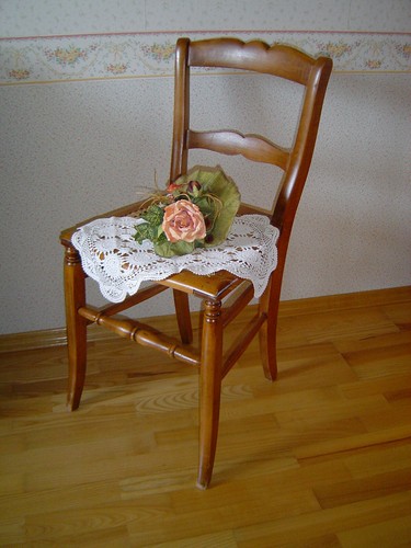 Sedia singola biedermeier - sedia,