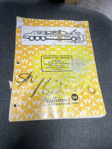 Manuale flipper williams taxi - manuale,