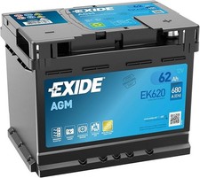 BATTERIA PER AUTO EXIDE 60 AH