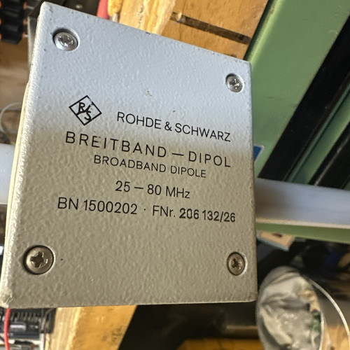 Rohde schwarz breitbanddipol - rohde,
