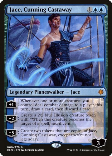 Jace cunning castaway mtg - castaway, xln