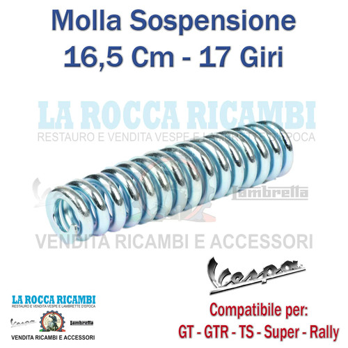 Molla sospensione anteriore - sospensione,
