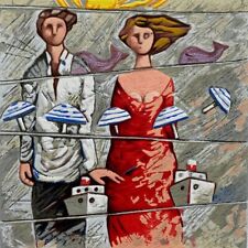 Rotte Traverse | Giampaolo Talani Serigrafia su Carta in Edizione Limitata 30x30