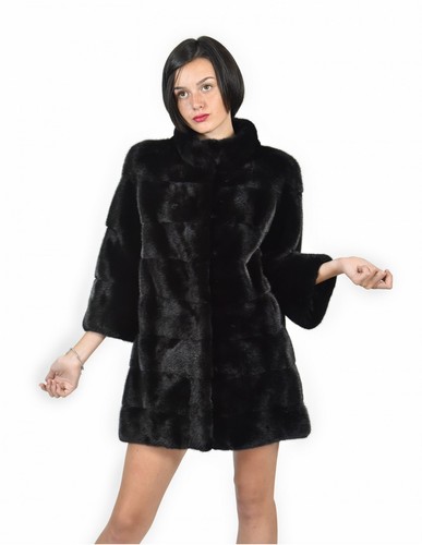 Pelliccia visone collo - di,