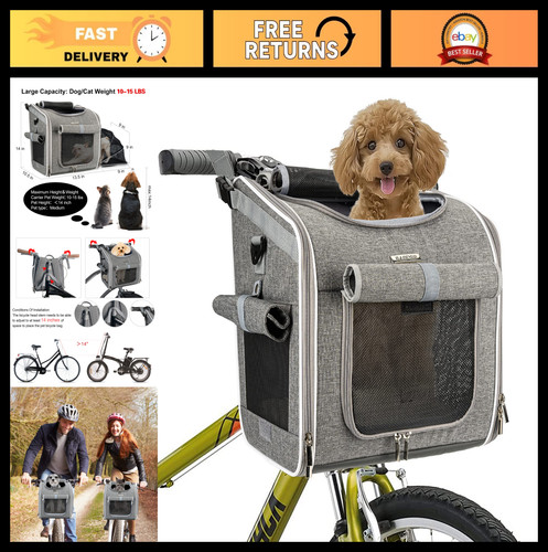 Cestino bici per cani - bici,
