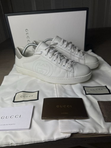 Gucci ace interlocking uomo - g,