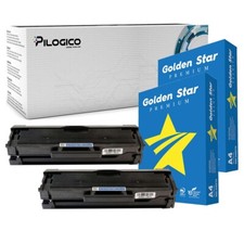 2 TONER MLT-D101S PER SAMSUNG ML-2165W SCX-3405FW SCX-3400F ML-2160 + 2 RISME