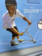 Trikke 6 -  Tripattino tipo Monopattino MANUBRIO SCATTO RAPIDO TELAIO ALLUMINIO