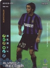  Football Champions Foil  Alvaro Recoba Inter 2003-04 ITA 22/80