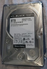 WD Black 8 TB HDD 3,5" Western