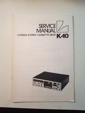 LUXMAN K10 manual service