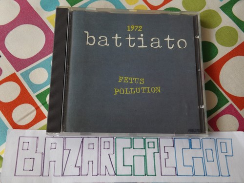 Franco battiato 1972 fetus - cd,