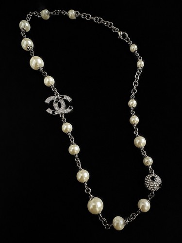 Collana perle chanel - perle, cc
