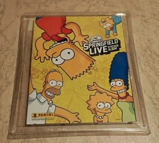 I Simpson Springfield Live Album + Set Completo Figurine Panini