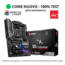 ? Scheda Madre MSI MAG B550 TOMAHAWK AM4 AMD Serie 3 4 5000 DDR4 BIOS