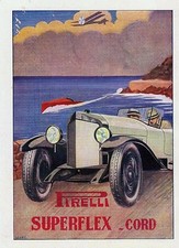 PUBBLICITA' 1925 PIRELLI