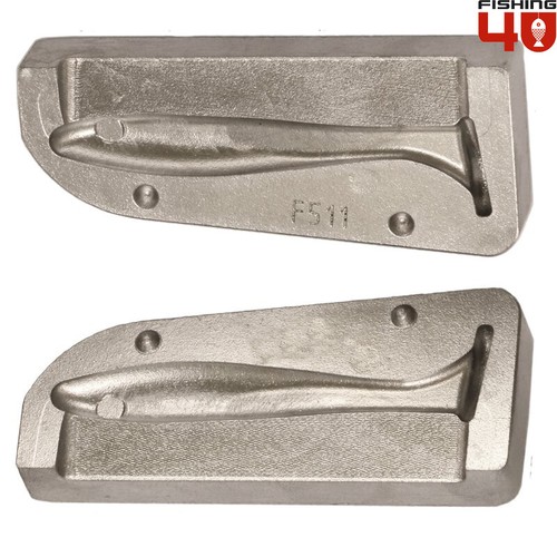 Stampo alluminio swim shad - alluminio,