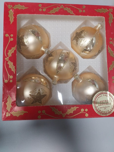 Palline natale vintage - 5,