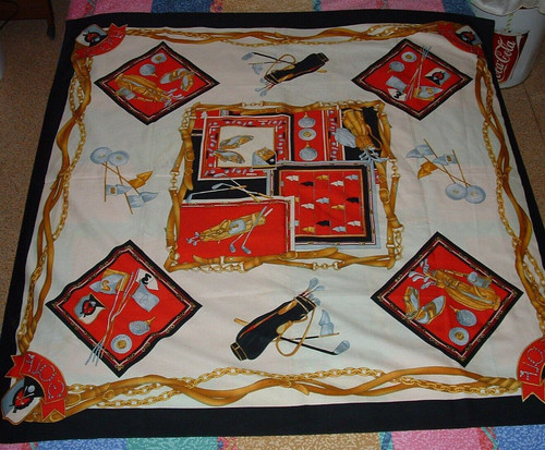 Grande foulard vintage - grande,