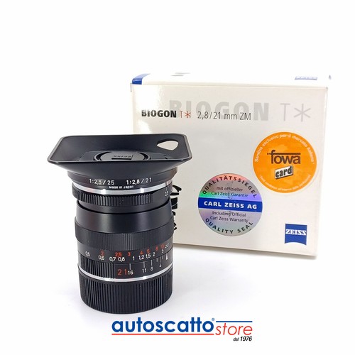Carl zeiss biogon - zeiss, 21/2,8