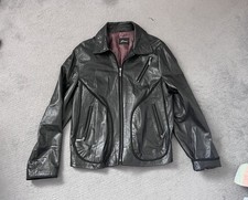 Brioni Giacca Pelle Nera