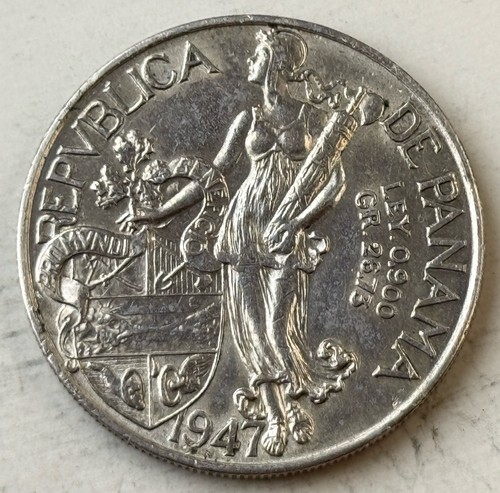 Panama balboa 1947 vasco - panama,