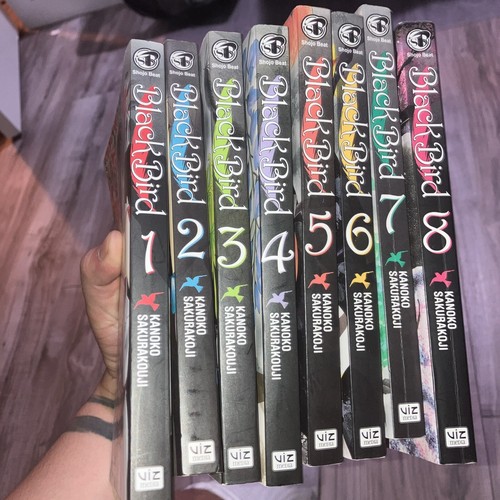 Black bird manga books - black,