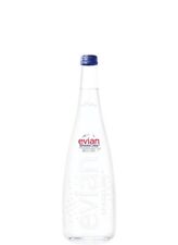 Acqua in vetro frizzante Evian