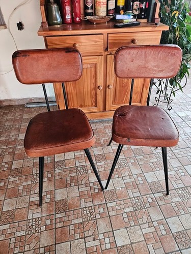 Sedia pelle coppia sedie - coppia,