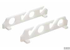 1 SUPPORTO PORTA CANNE CANNA DA PESCA BARCA GOMMONE A PARETE DA RIPOSO 4 POSTI