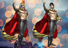 FAN ART ACTION FIGURES 3D TIGER MAN in Resina , da colorare