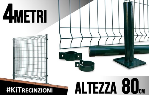 80cm kit con pali - e, accessori