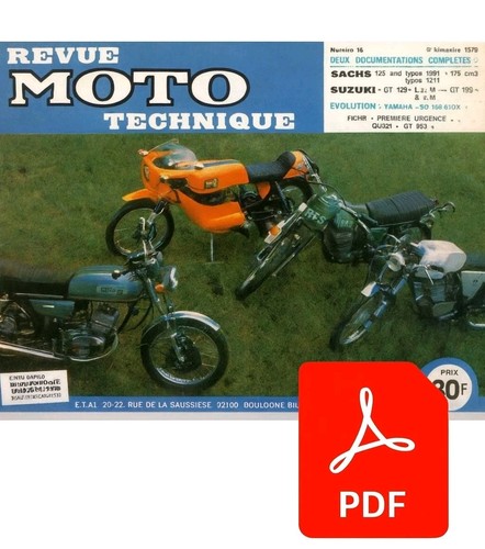 Revue moto technique - revue,