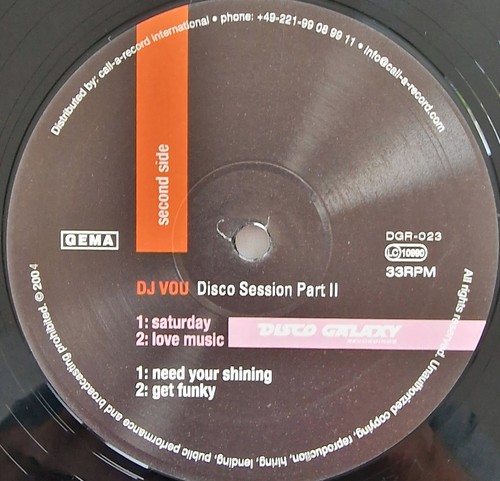 Vou disco session part ii - dj,