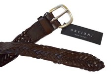 ORCIANI cintura uomo in VERA