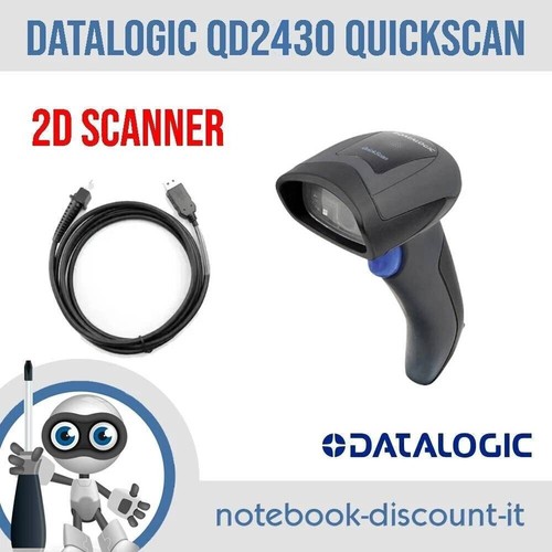 Datalogic quickscan qd2430 - quickscan, bk
