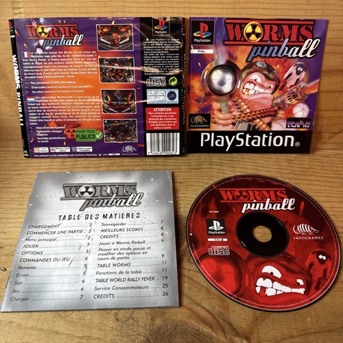 Worms pinball sony playstation - sony,