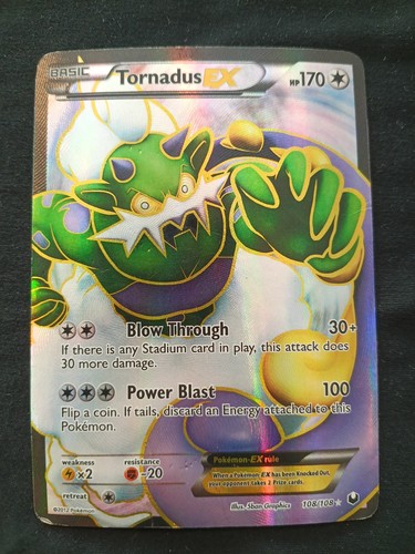 Tornadus full art holo - ex,
