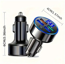 CARICABATTERIE DA AUTO USB