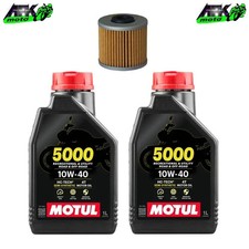 Filtro + 2 Olio Motore Motul