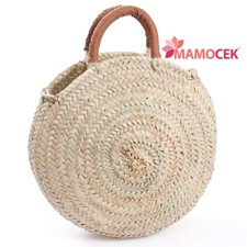 BORSA Coffa donna paglia tonda