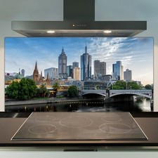 Glass Kitchen Splashback Heat