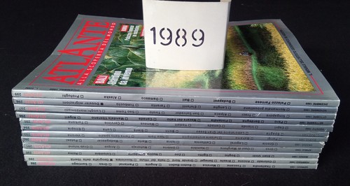 Rivista atlante anno 1989 - atlante,