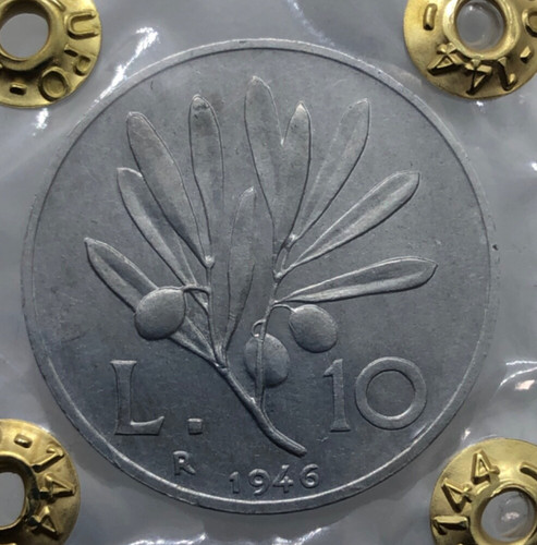 Raro lire ulivo 1946 - raro, 10