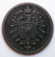 GERMANY, EMPIRE 1 PFENNIG 1875
