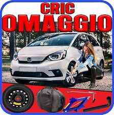 Ruotino Di Scorta 4Fori Da 15 Honda Jazz Con Kit Cric Crick + Chiave Sacca Nuovo