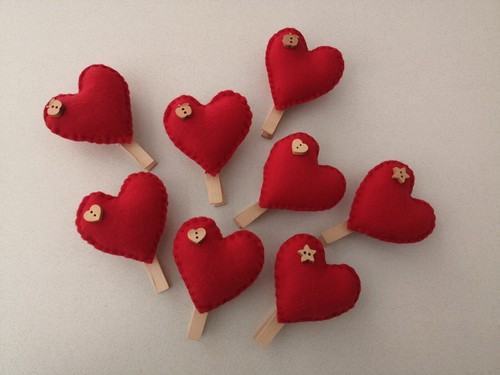 Segnaposto chiudipacco cuore - segnaposto,
