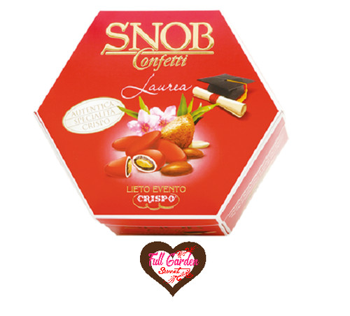 Confetti crispo snob - snob, rosso