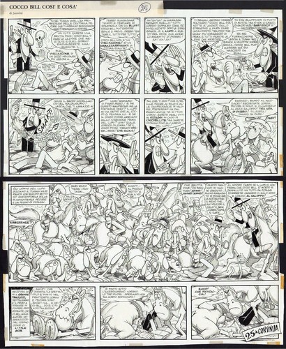 Benito jacovitti tavola - benito,