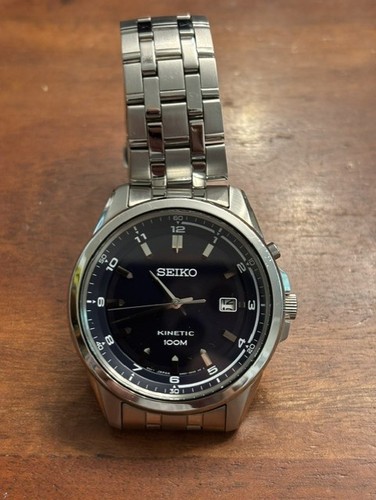 Seiko navy blue - navy, (sunburst)